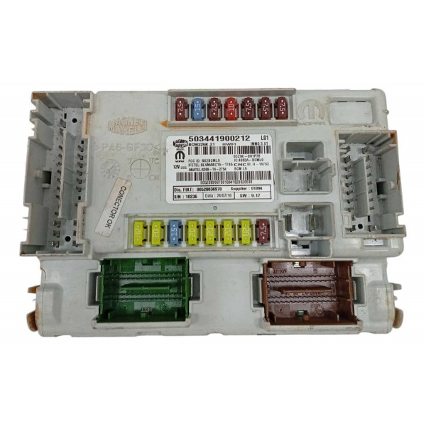 Caixa Fusivel Bsm Fiat Toro 2019 00520836970