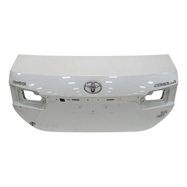 Tampa Traseira Toyota Corolla Xei 2015 2016 2017 2018 2019 Branco