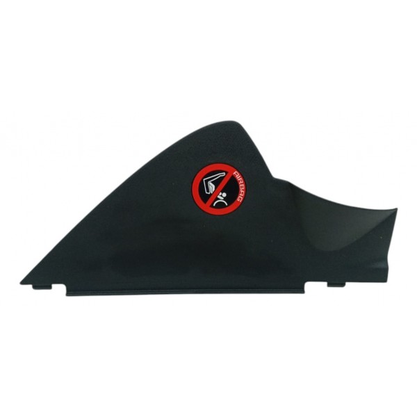 Acabamento Lateral Painel Nissan Kicks Ls 2018 Preto