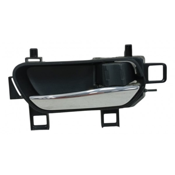 Maçaneta Interna Nissan Kicks Ls 2018 Dianteiro Direito Prata Dianteira/traseira