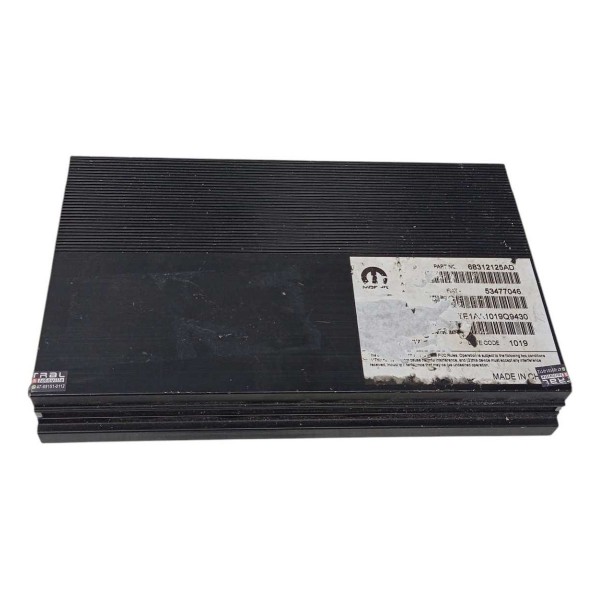 Modulo Amplificador Som Jeep Compass 2018 68312125ad Preto