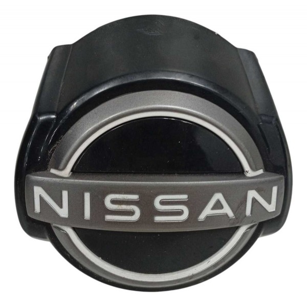 Emblema Tampa Traseira Porta Malas Nissan Kicks 2024 Preto