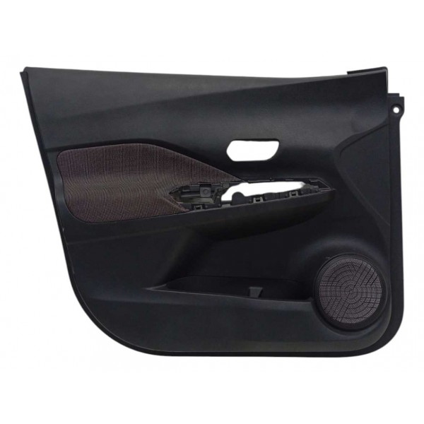Forro Porta Dianteiro Esquerdo Nissan Kicks 2019 Preto