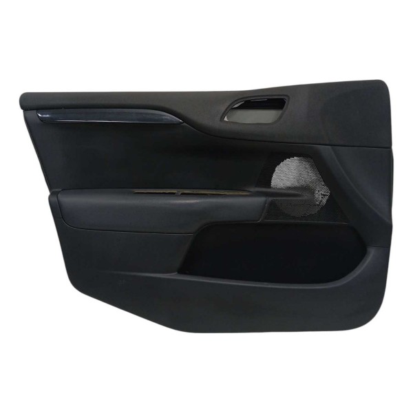 Forro Porta Dianteira Esquerda C4 Lounge Thp Exclusive 2017 Preto