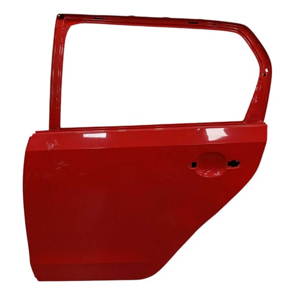 Porta Lata Traseira Esquerda Volkswagen Up Mpi Mc 2020 Traseira Esquerda Vermelho