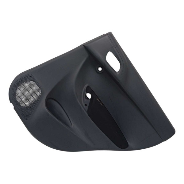 Forro Porta Traseira Direita Citroen C3 90m Tendance 2013 Preto