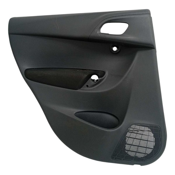 Forro Porta Traseira Esquerda Citroen C3 90m Tendance 2013 Preto