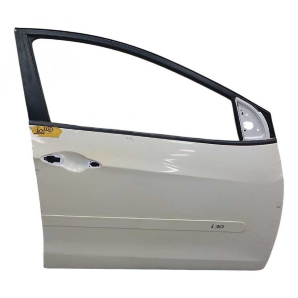 Porta Lata Dianteira Direita Hyundai I30 2015 C/ Detalhe Dianteira Direita Branco