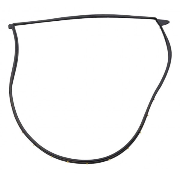 Borracha Vedação Porta Dianteira Esquerda Tracker 12t 2023 Preto