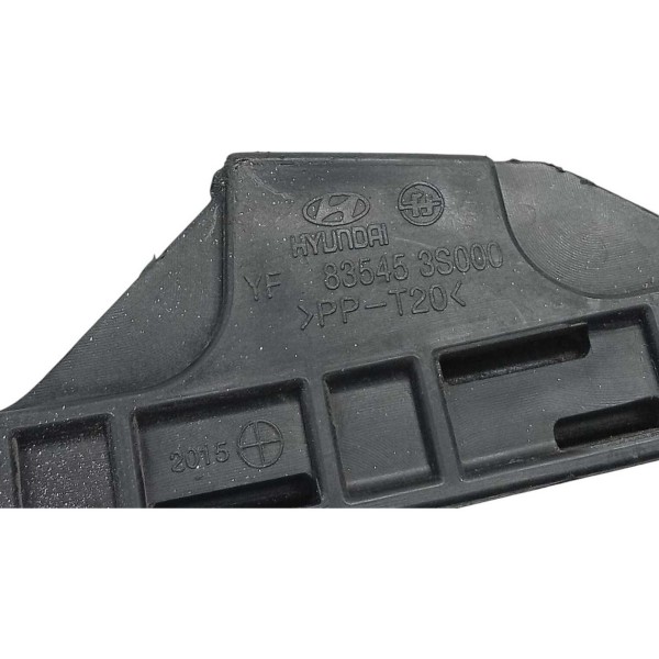 Guia Canaleta Vidro Traseiro Direito Hyundai Sonata 2011 Preto