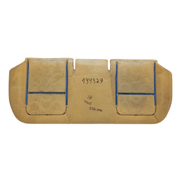 Espuma Acento Banco Traseiro Citroen C3 90m Tendance 2013 Bege