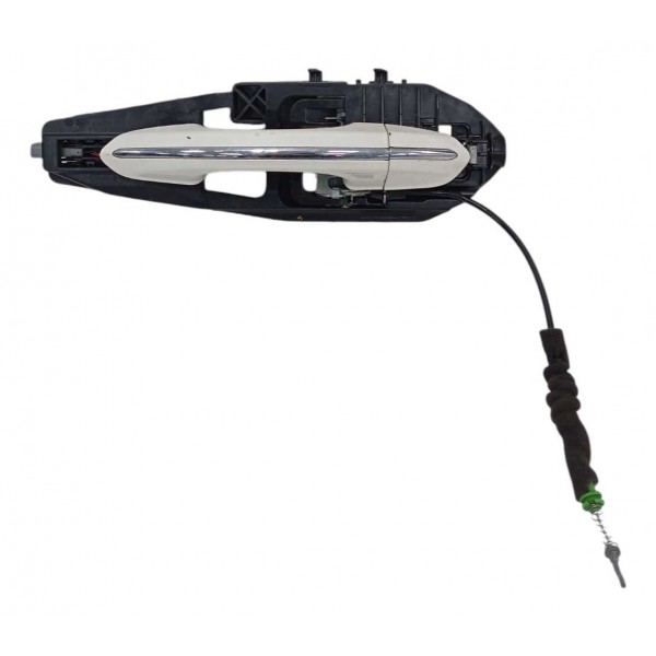 Maçaneta Externa Porta Dianteira Direita Ford Fusion 2014 Prateado Dianteira