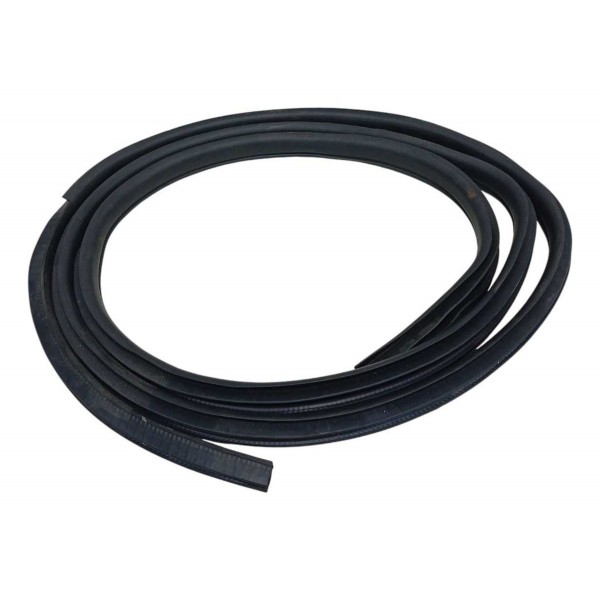 Borracha Porta Dianteira Esquerda Nissan Versa 2019 Preto