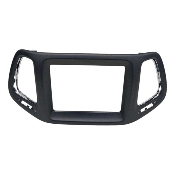 Moldura Tela Multimídia Jeep Compass 2020 5ut63trmaa Preto