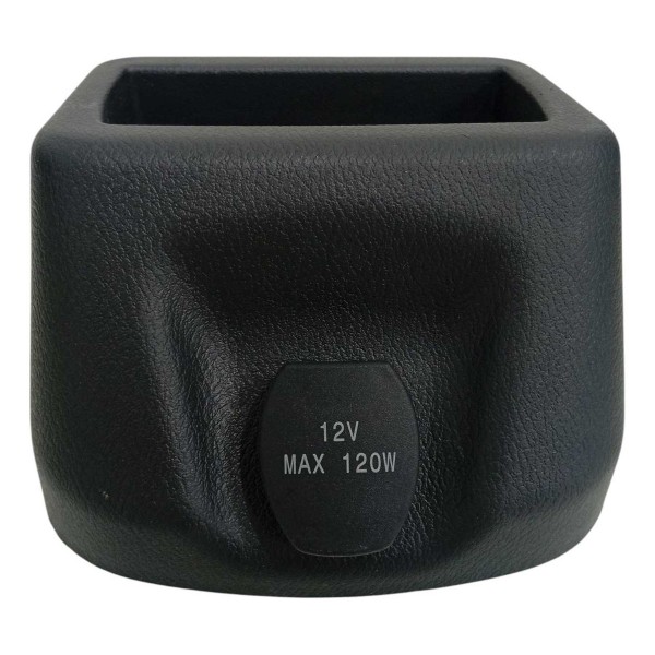 Acabamento Tomada 12v Nissan Kicks 2019 Preto