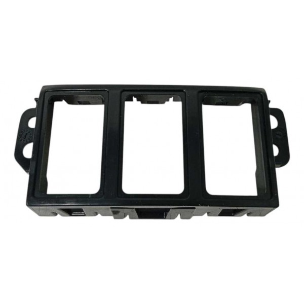 Acabamento Moldura Botao Falso Nissan Frontier 2017 Preto