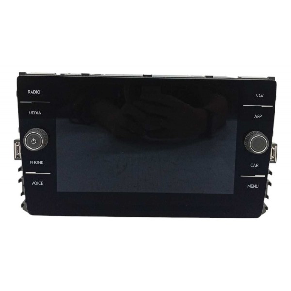 Radio Central Multimídia Volkswagen T- Cross 2020 5g6919605 Preto