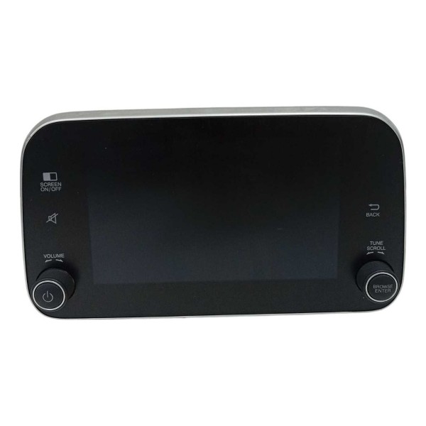 Tela Central Multimídia Fiat Argo 2020 A2c3999510201 Preto
