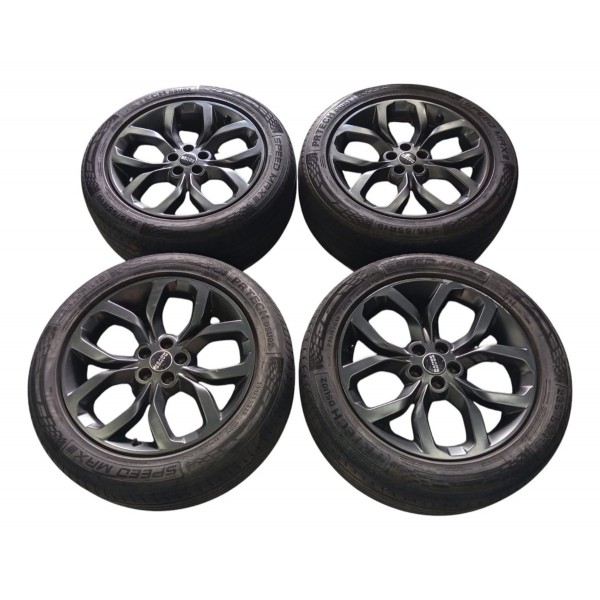 Jogo Roda Com Pneus Land Rover Discovery Sport 2015 Completo Preto