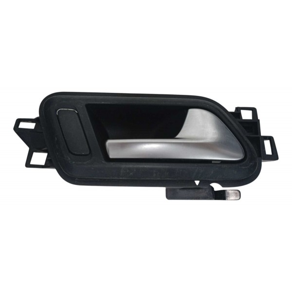 Maçaneta Interna Porta Dianteiro Direita Vw Amarok 2016 Preto Dianteira