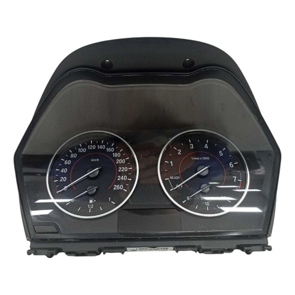 Painel Instrumentos Velocímetro Bmw 120i 2015 2016 17649411 Preto