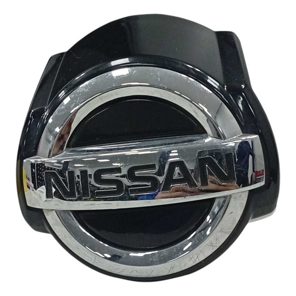 Emblema Nissan Tampa Traseira Nissan Kicks 2022 Preto