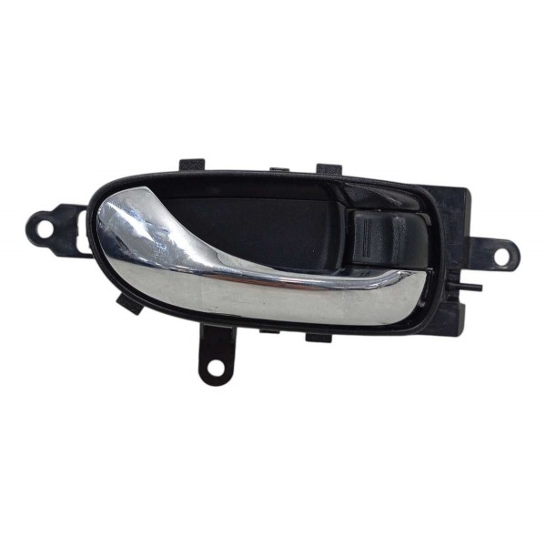 Maçaneta Interna Dianteira Direita Nissan Leaf 2022 Prateado Dianteira