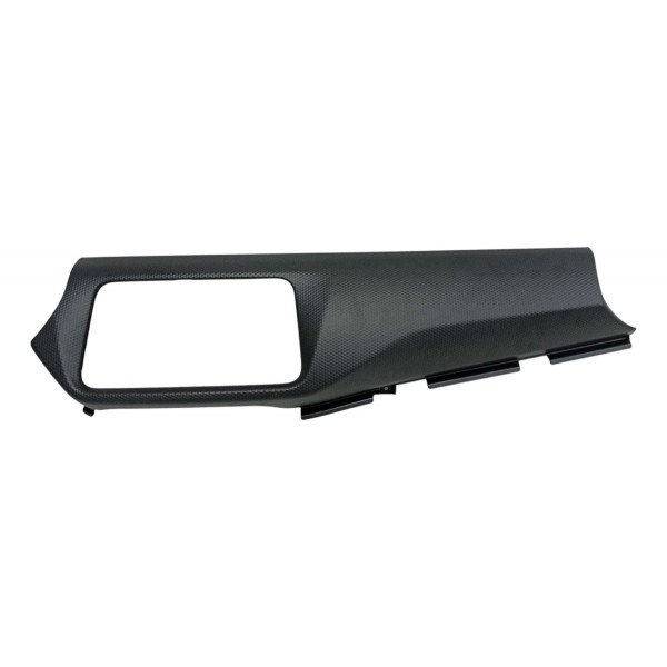 Acabamento Painel Moldura Multimidia Nissan Kicks 2024 Preto