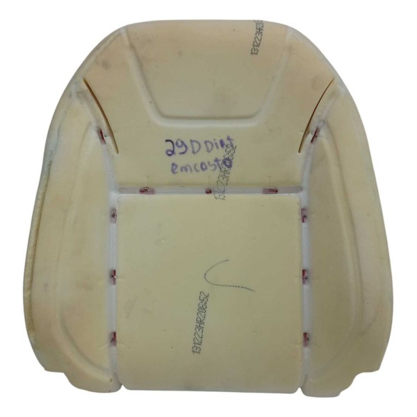 Espuma Encosto Banco Dianteiro Direito Nissan Kicks 2024 Bege