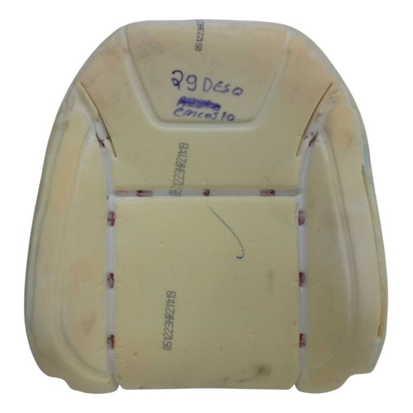 Espuma Encosto Banco Dianteiro Esquerdo Nissan Kicks 2024  Bege