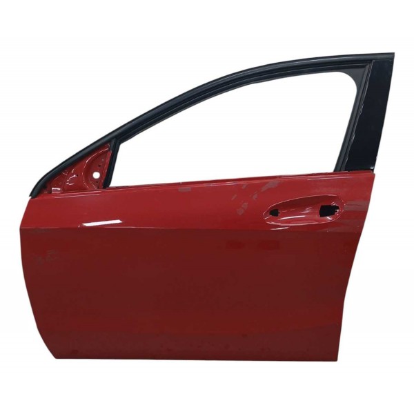 Porta Lata Dianteira Esquerda Mercedes A200 2014 2015 Dianteira Esquerdo Vermelho