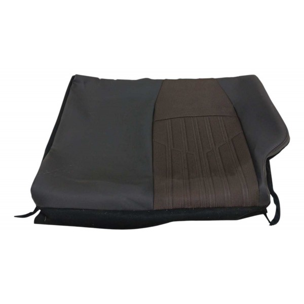 Capa Encosto Banco Traseiro Esquerdo Peugeot 2008 2018 Preto