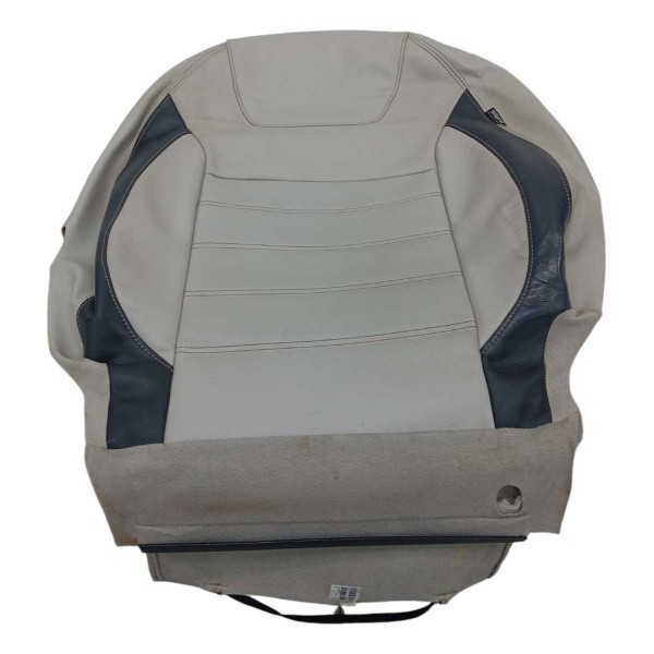 Capa Encosto Banco Dianteiro Esquerdo Nissan Versa 2020 Cinza