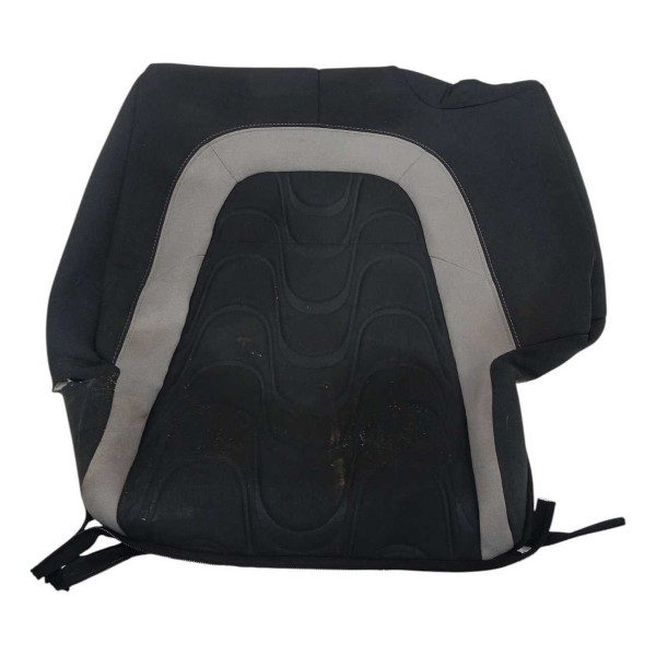 Capa Encosto Banco Traseiro Esquerdo Citroen C3 90m 2013 Vermelho