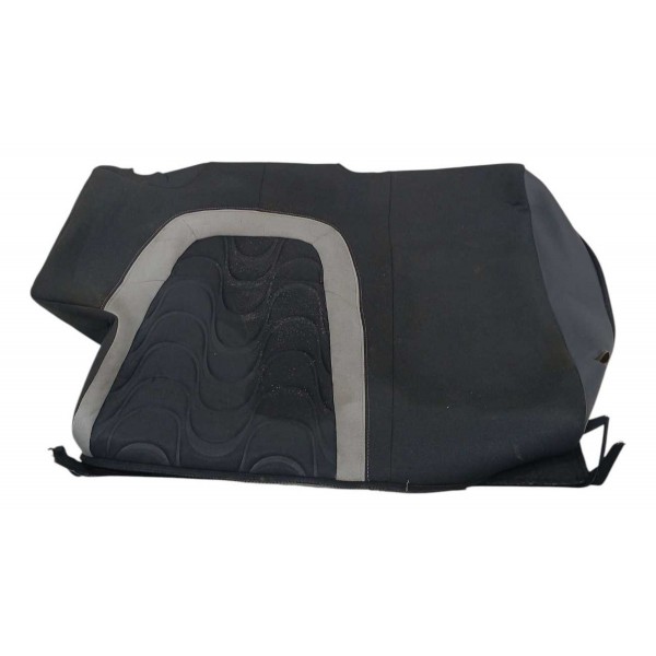 Capa Encosto Banco Traseiro Dir Citroen C3 90m Tendance 2013 Vermelho