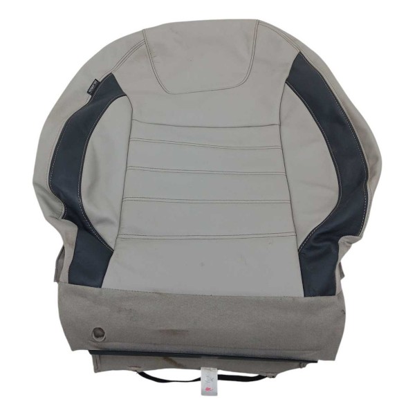 Capa Encosto Banco Dianteiro Direito Nissan Versa 2019 2020 Cinza