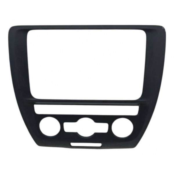 Moldura Multímidia Comando Ar Volkswagen Jetta 2014 Preto