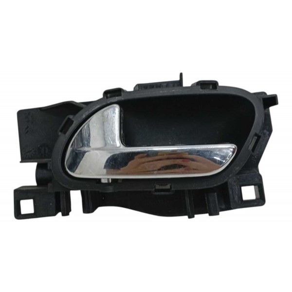Maçaneta Interna Dianteira Esquerda Citroen C3 90m 2013 Preto Dianteira