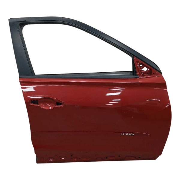Porta Lata Dianteira Direita Nissan Kicks 2019 Dianteira Direita Vermelho