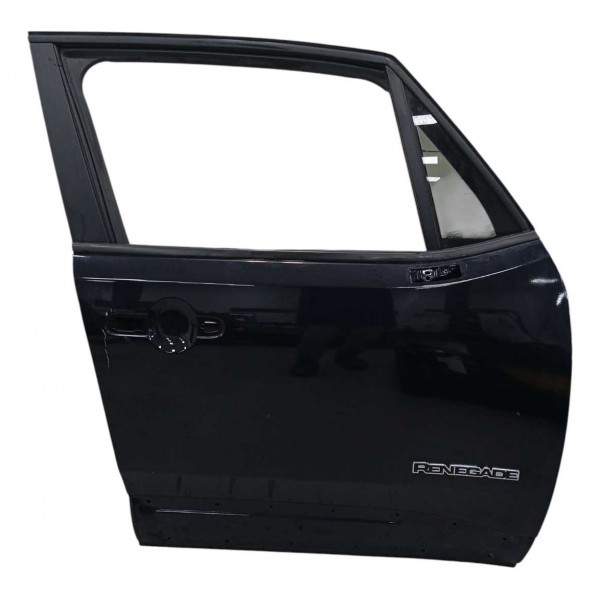 Porta Lata Dianteira Direita Jeep Renegade 2017 2018 Dianteira Direita Preto