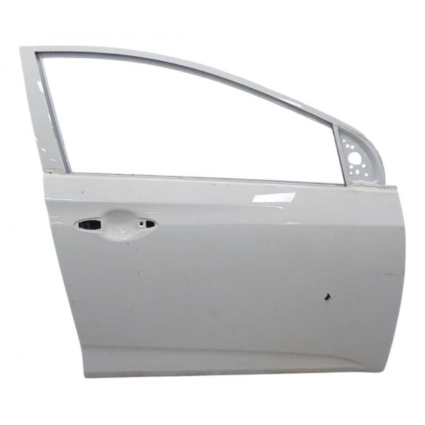 Porta Lata Dianteira Direita Hyundai Hb20 Hatch 2019 Dianteira Direita Branco