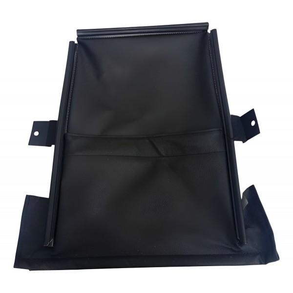 Capa Encosto Banco Dianteiro Esquerdo Ford Ecosport 2017 Preto