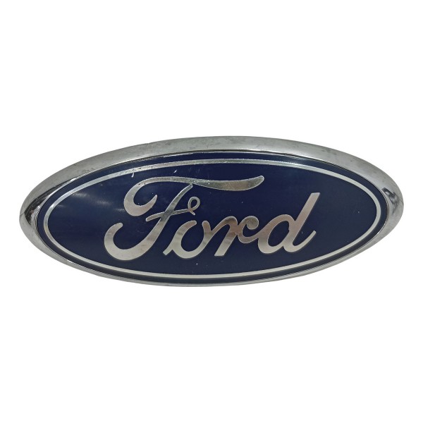 Emblema Ford Parachoque Dianteiro Ford Ka 2018/2020 Prateado