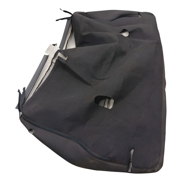 Capa Encosto Banco Traseiro Ford New Fiesta 2015 Preto