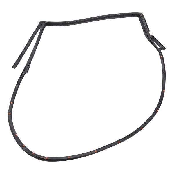 Borracha Porta Traseira Esquerda Nissan Leaf 2020 2021 2022 Preto