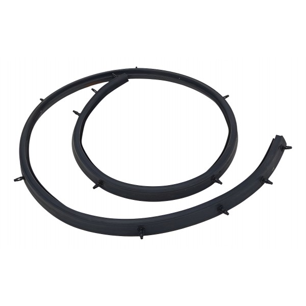 Borracha Churrasqueira Nissan Kicks 2017 Preto