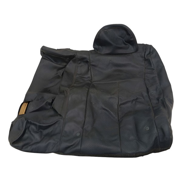 Capa Encosto Banco Traseiro Esquerdo Nissan Sentra 2015  Preto