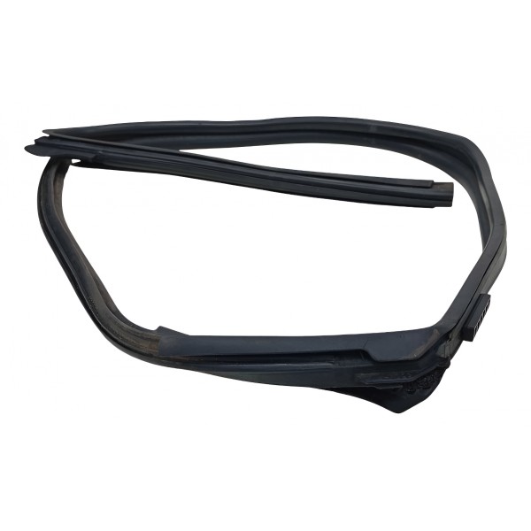 Guarnição Porta Dianteira Direita Nissan Kicks 2017 Preto