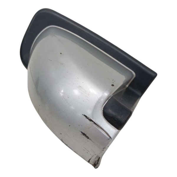 Acabamento Dianteiro Esquerdo Estribo Frontier 2017 2022 Preto