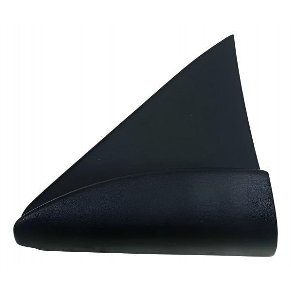 Acabamento Interno Esquerdo Retrovisor Nissan Frontier 2016 Preto